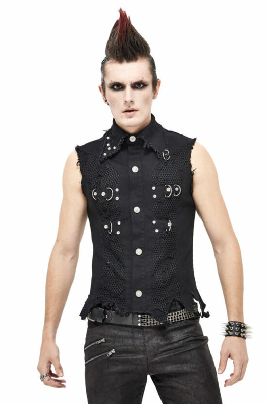 men's gothic vest