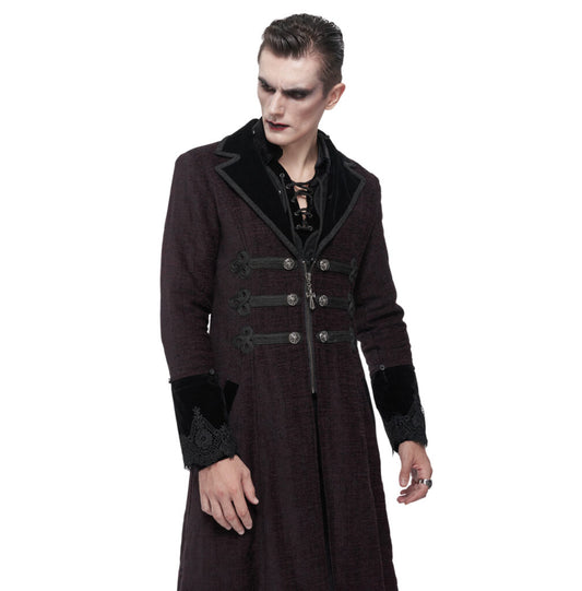 gothic cross coat